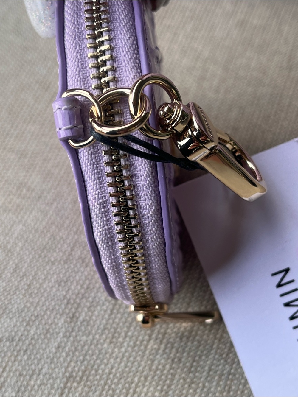 NWT BRAHMIN SET Small Caroline & Coin Wallet in GENTLE LAVENDER - Picture 15 of 17